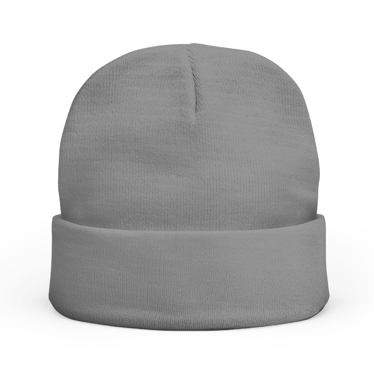Light Embroidered Knit Beanie