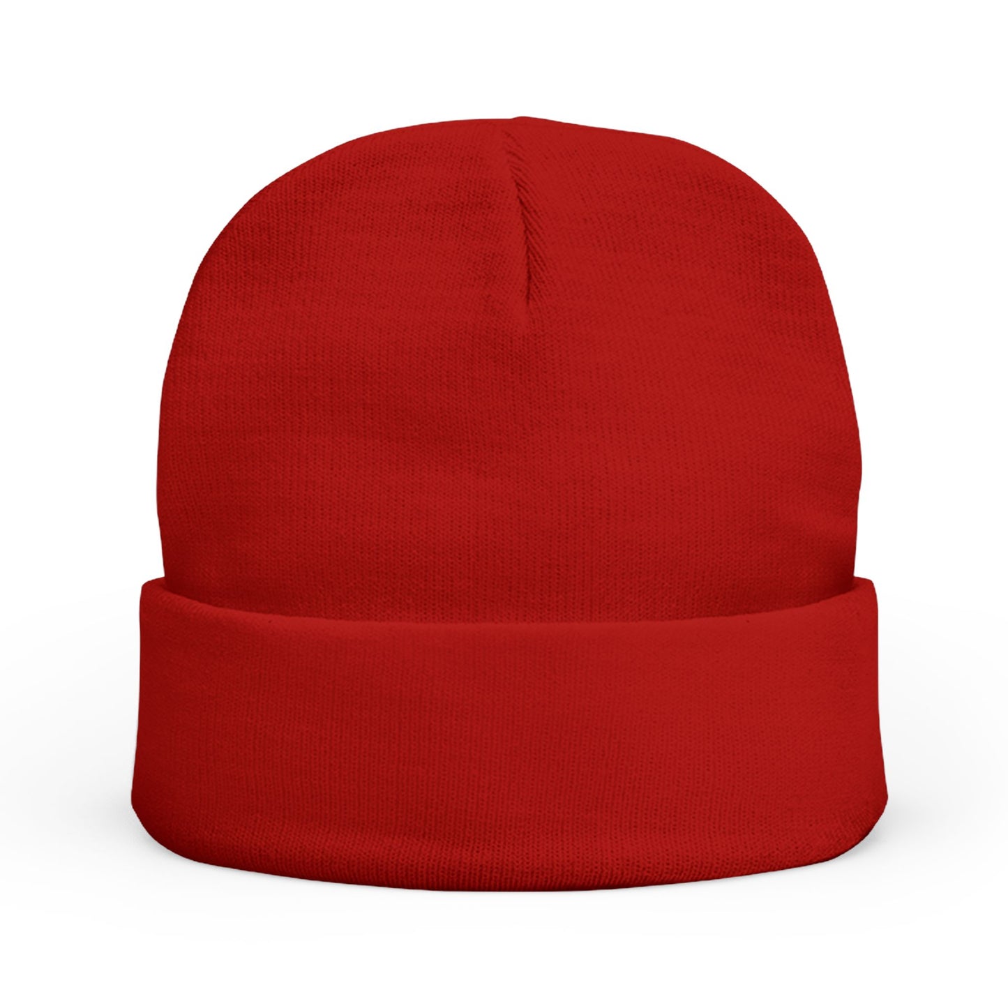 Light Embroidered Knit Beanie