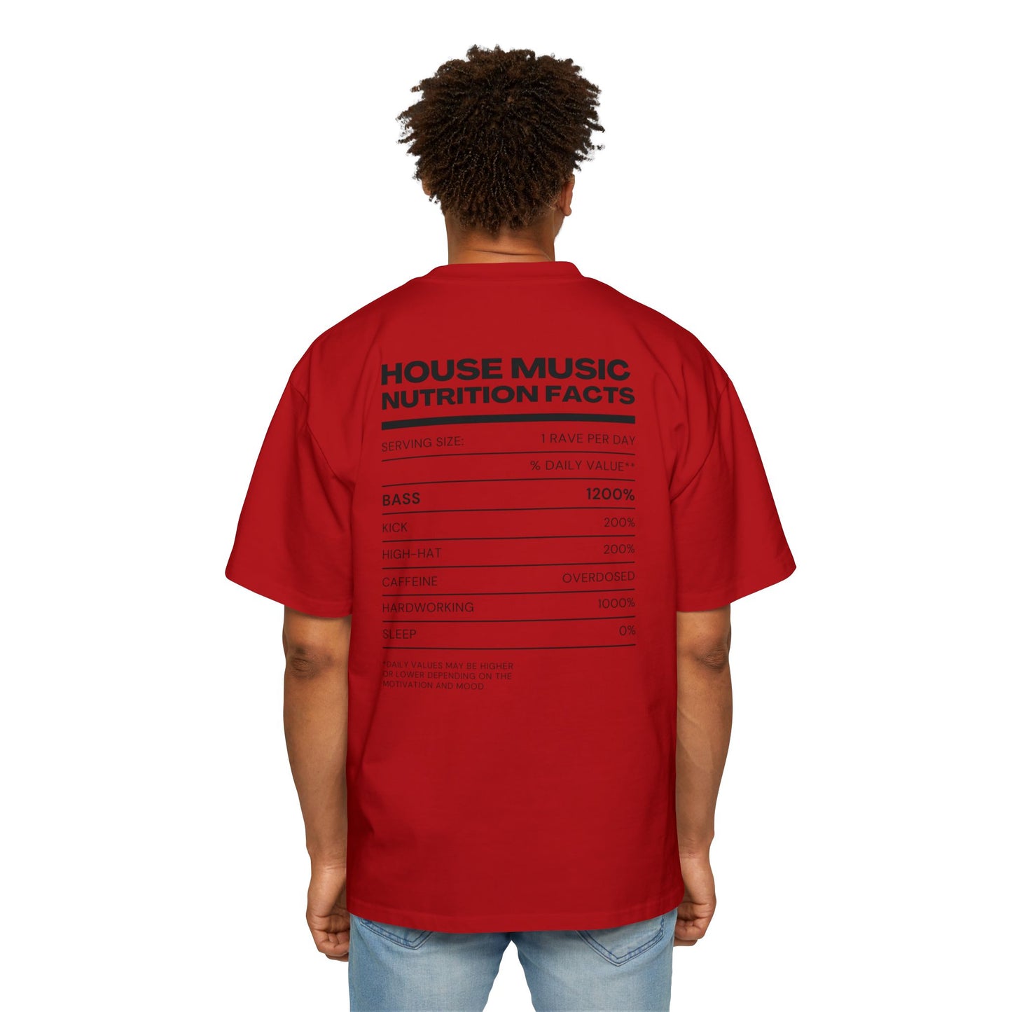 Nutritional - Heavy Oversized Tee