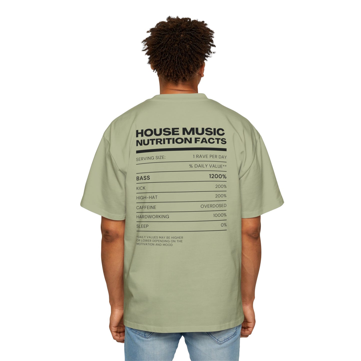 Nutritional - Heavy Oversized Tee
