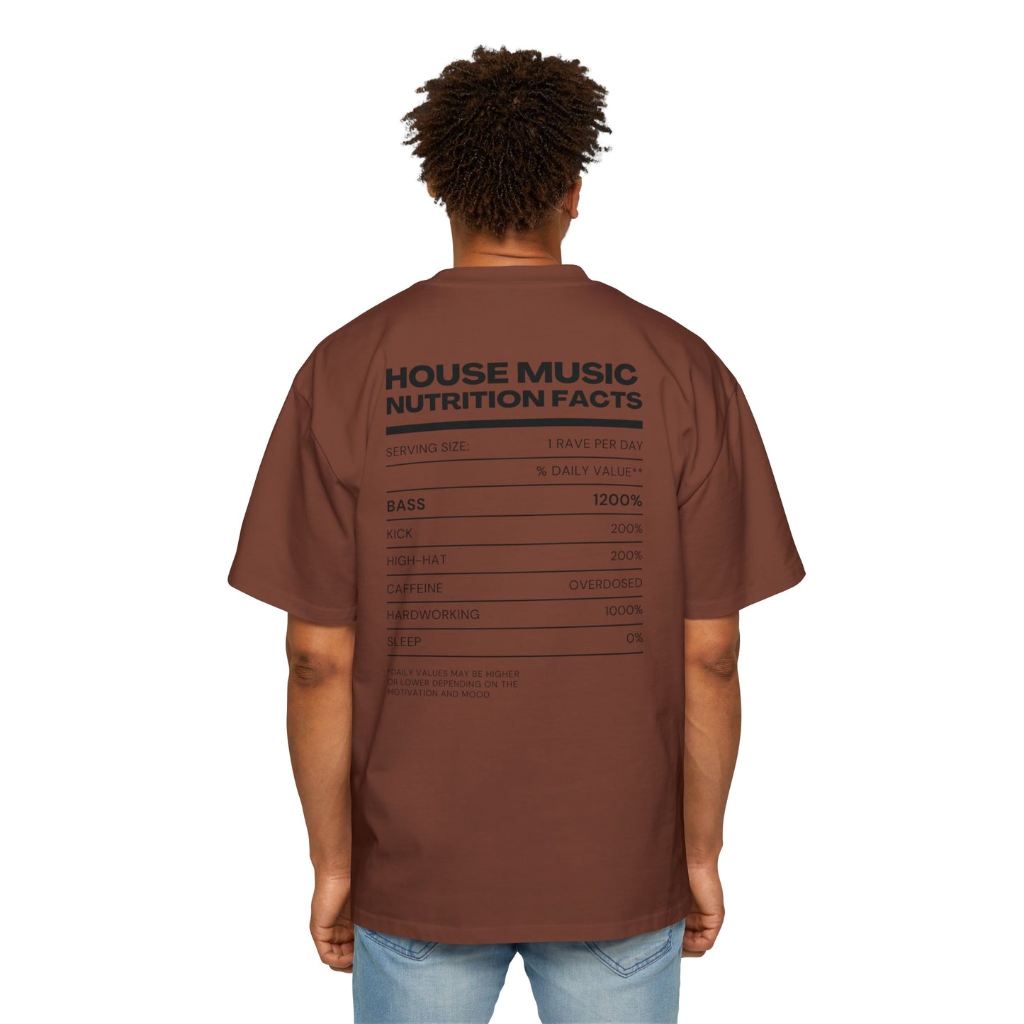 Nutritional - Heavy Oversized Tee