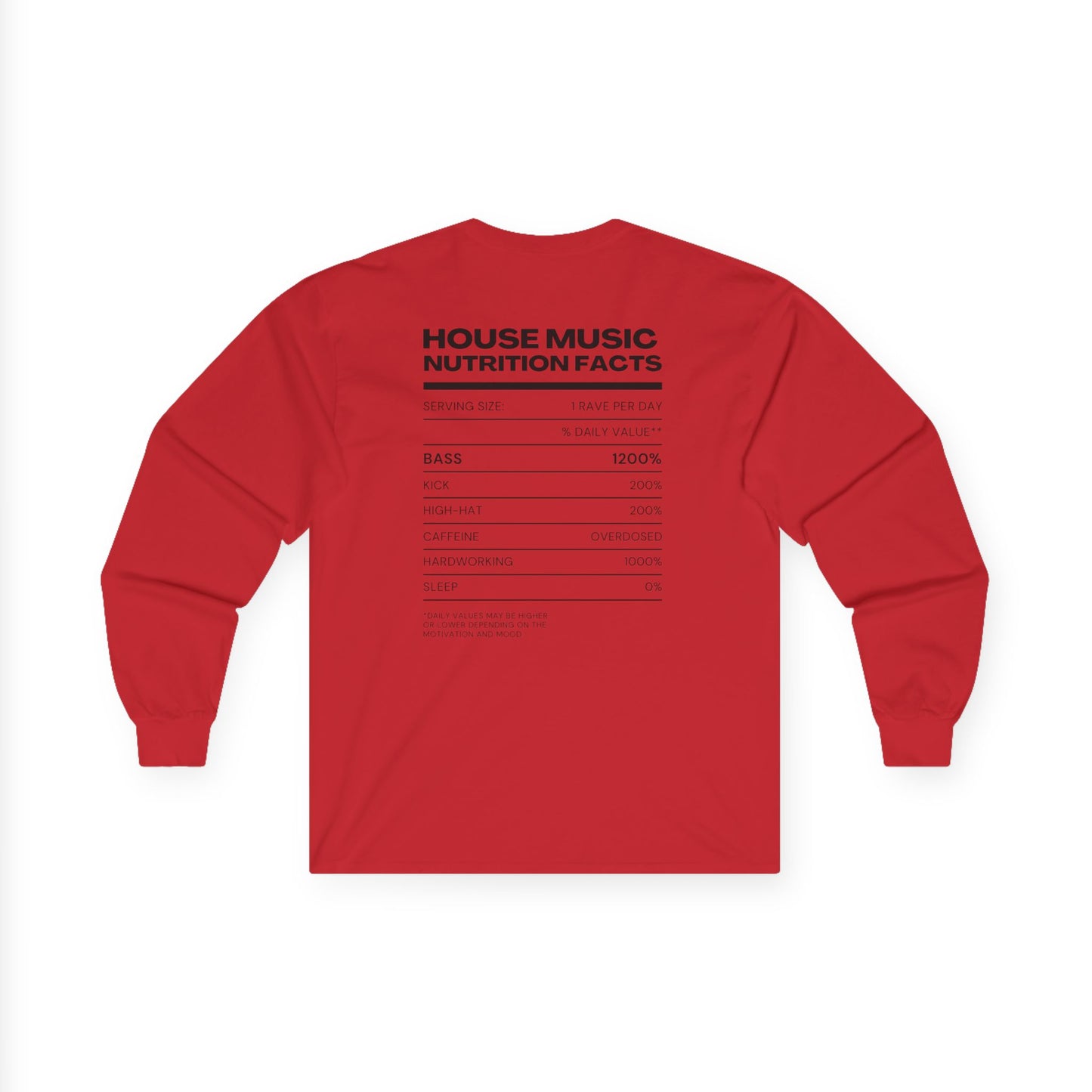 Nutritional - Cotton Long Sleeve
