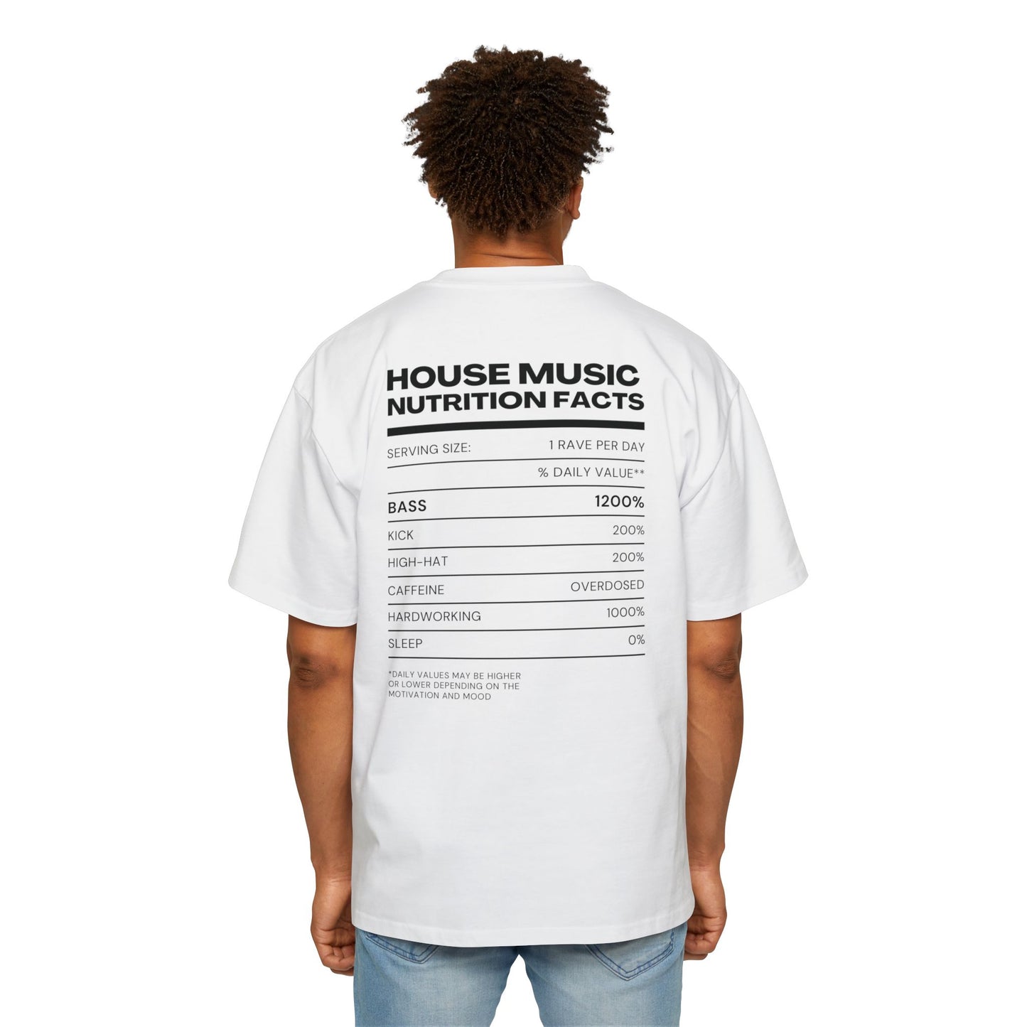 Nutritional - Heavy Oversized Tee