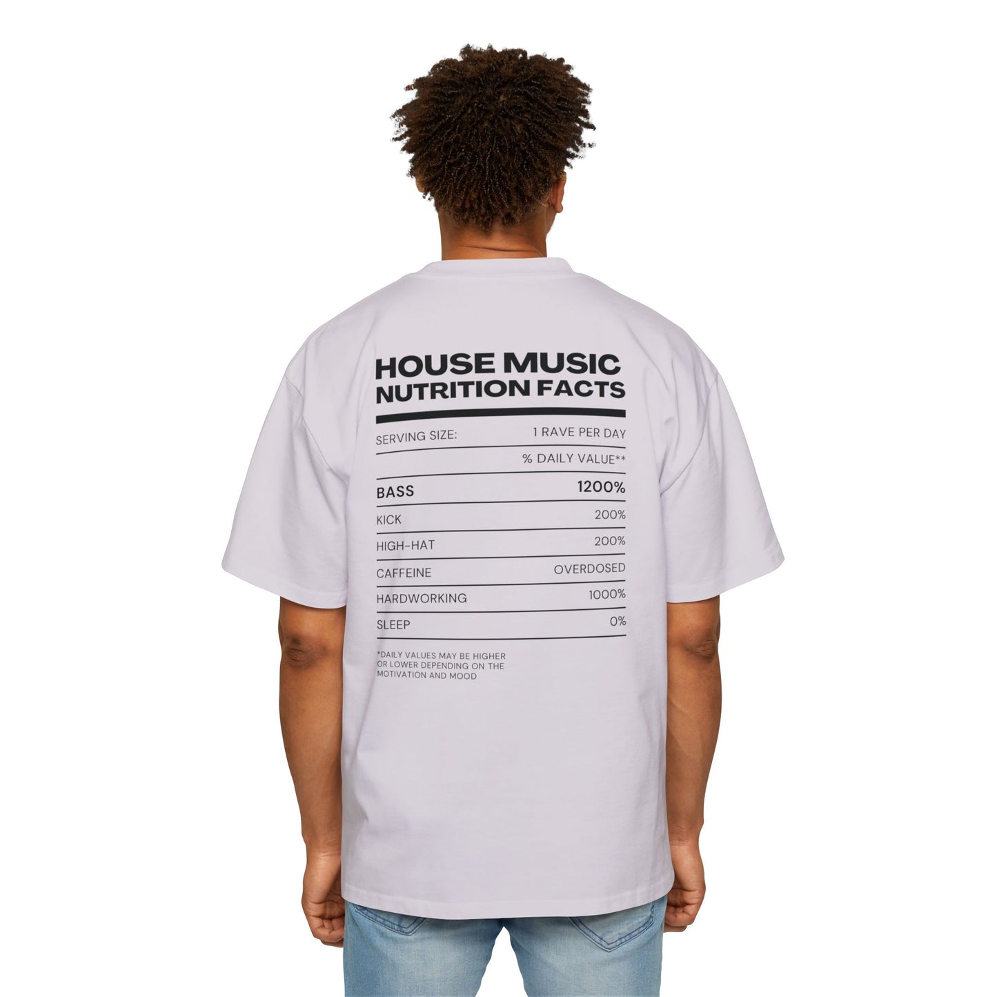 Nutritional - Heavy Oversized Tee