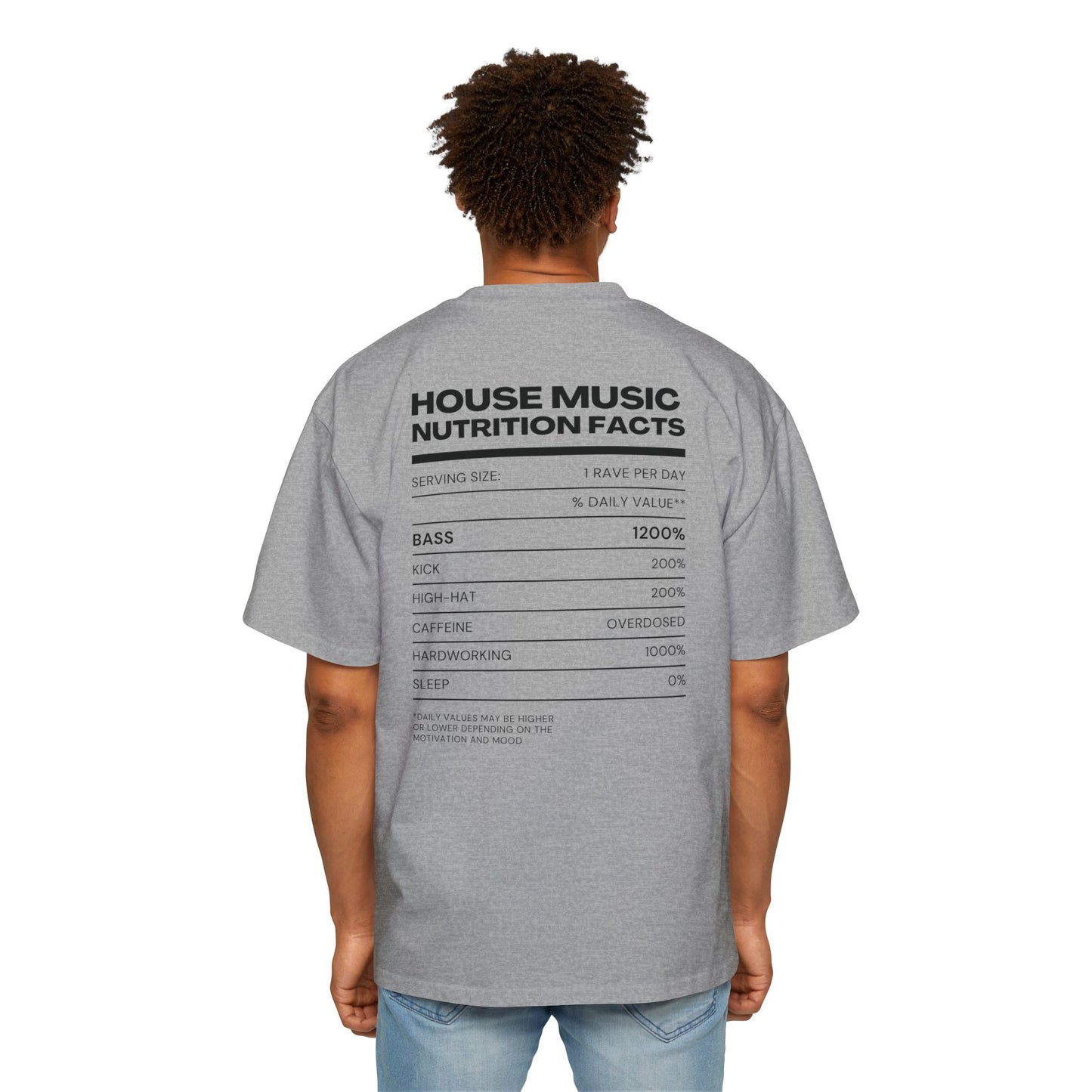 Nutritional - Heavy Oversized Tee