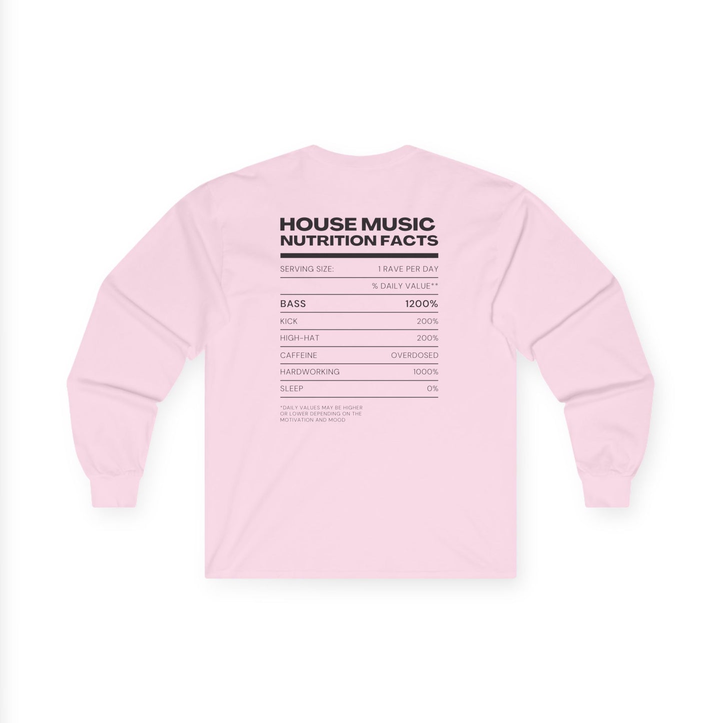 Nutritional - Cotton Long Sleeve