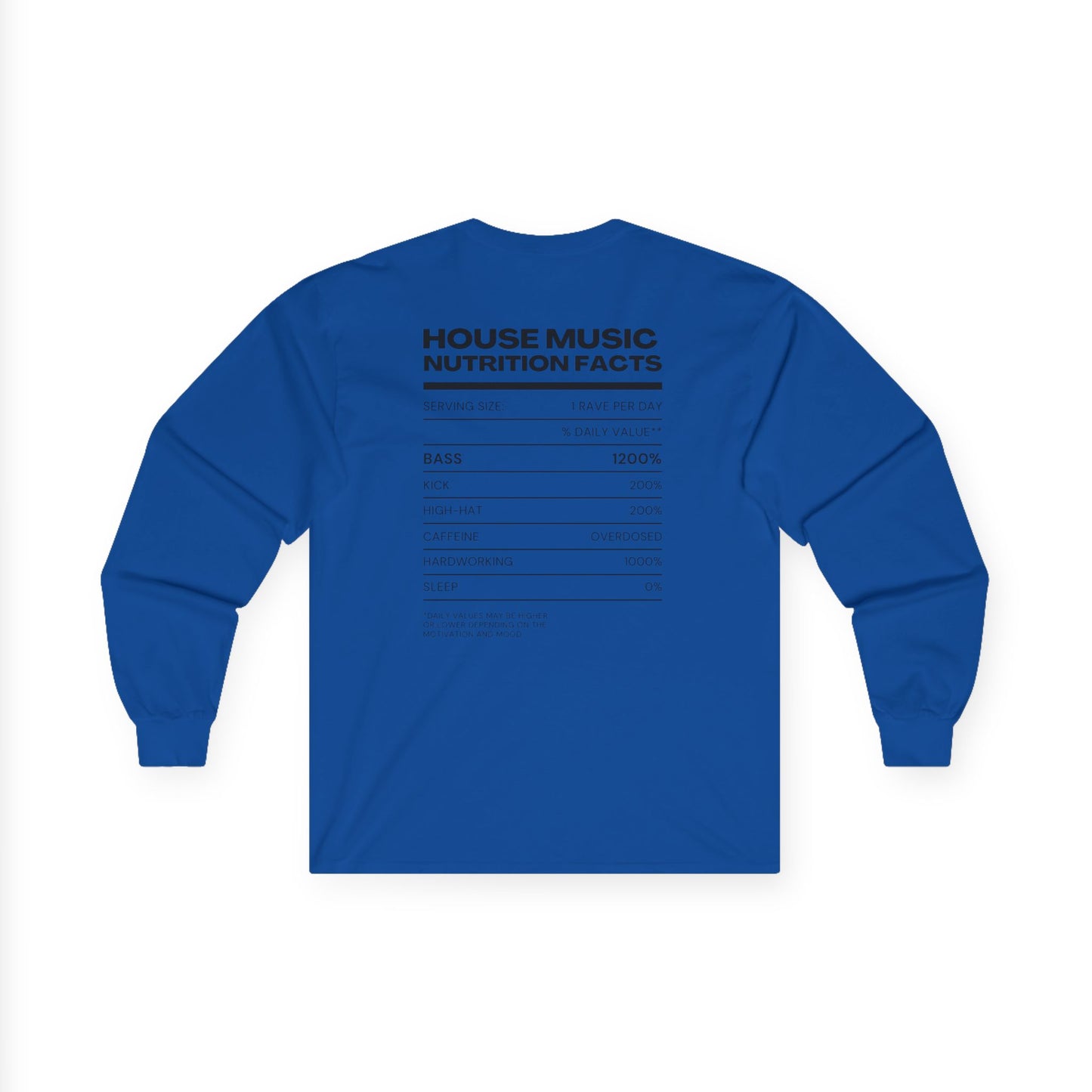 Nutritional - Cotton Long Sleeve