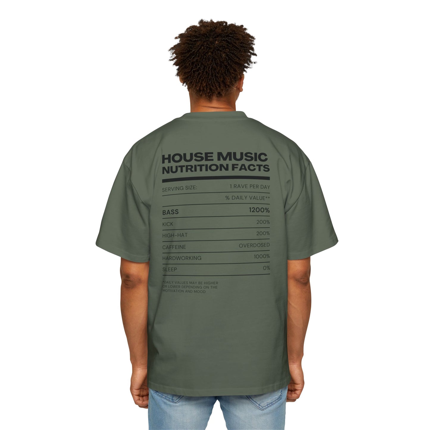 Nutritional - Heavy Oversized Tee