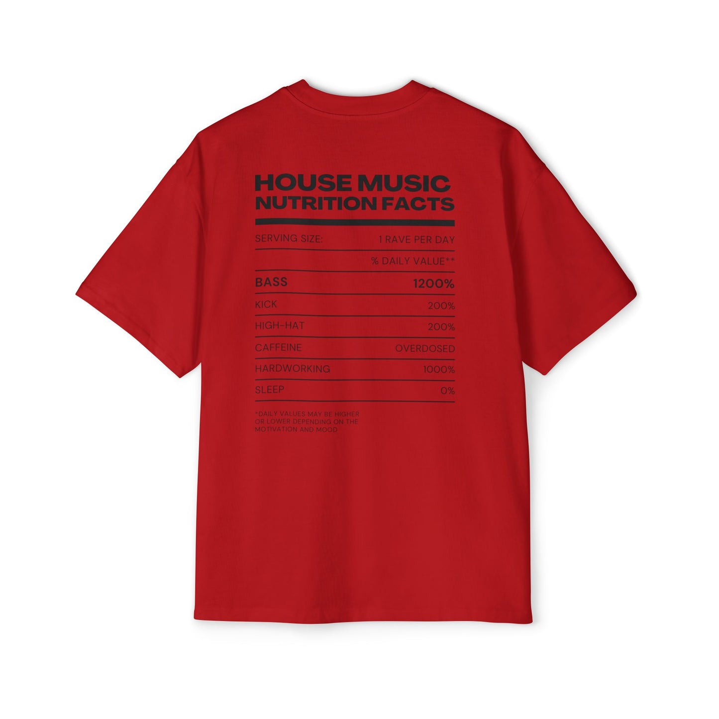 Nutritional - Heavy Oversized Tee