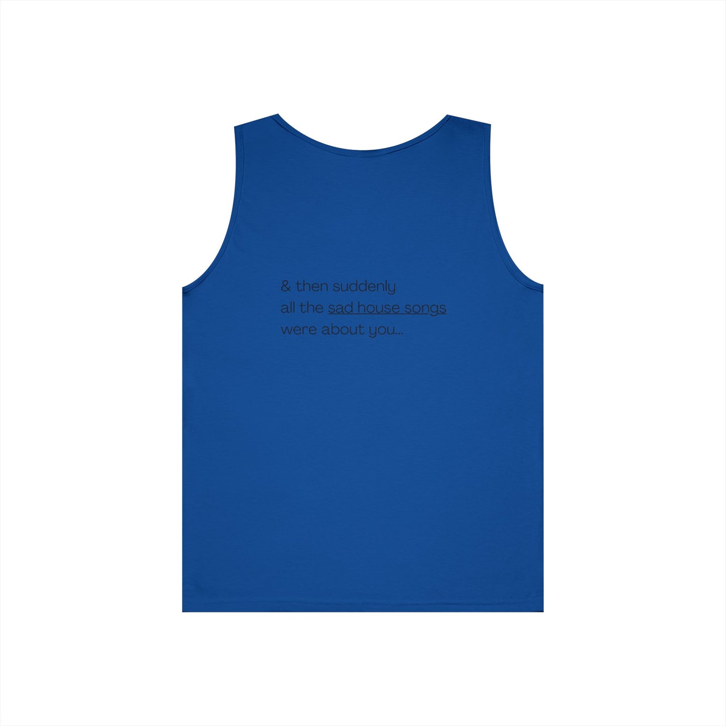 Sad Song Heavy Tank Top