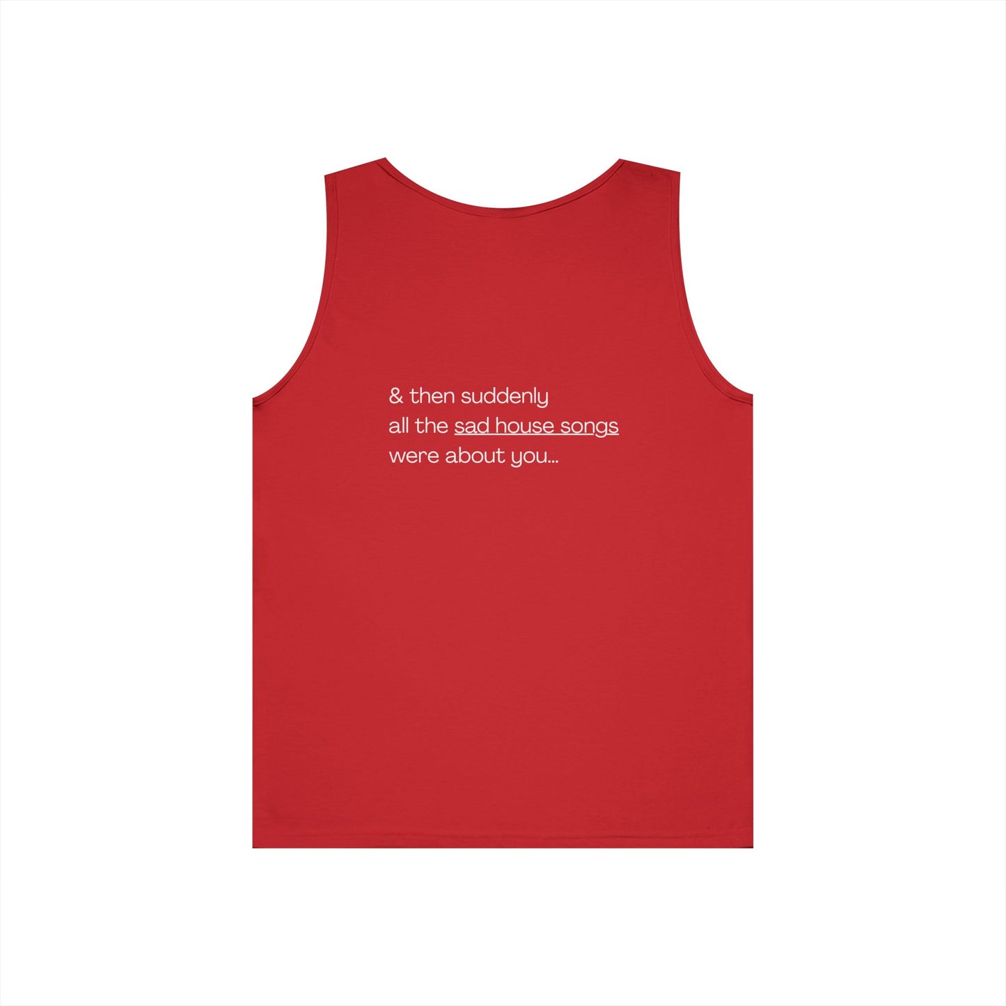 Sad Song Heavy Tank Top